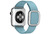 Apple Watch 38 мм, нержавеющая сталь, ремешок цвета «полярная лазурь» с современной пряжкой 160–180 мм