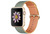 Apple Watch Sport 42 мм, золотистый, ремешок из плетеного нейлона цвета «золотистый/кобальт» 145-215 мм