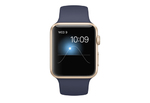 Apple Watch Sport 42 мм золотистый, темно-синий ремешок 140-210 мм