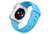 Apple Watch Sport 42 мм серебристый, голубой ремешок 140-210 мм