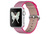 Apple Watch Sport 38 мм, серебристый алюминий, ремешок из плетеного нейлона розового цвета 125-195 мм