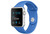 Apple Watch Sport 42 мм, серебристый, спортивный ремешок цвета «кобальт» 140-210 мм