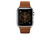 Apple Watch 38 мм, нержавеющая сталь, ремешок золотисто-коричневого цвета с классической пряжкой 130–195 мм