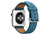 Apple Watch 42 мм, нержавеющая сталь, ремешок цвета «океанская синева» с классической пряжкой 150–215 мм