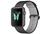 Apple Watch Sport 42 мм, «серый космос», ремешок из плетеного нейлона черного цвета 145-215 мм